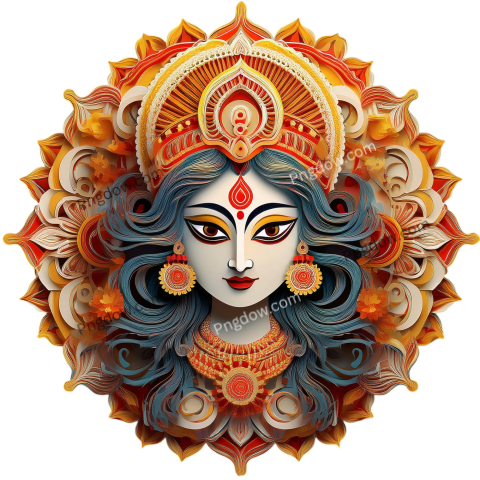 vector durga puja png