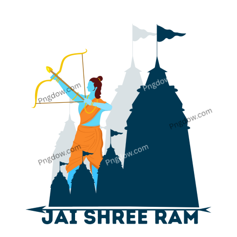 jai shree ram png, logo