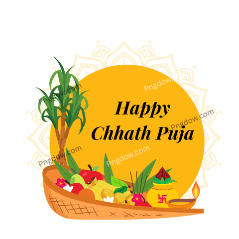 Chhath Puja Png text