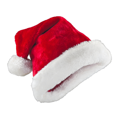 Red santa hat png