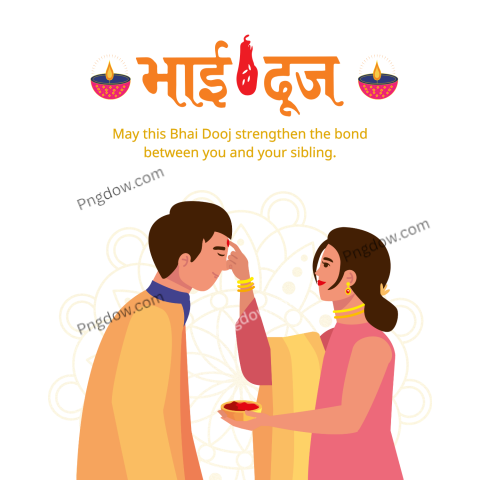 happy Bhai Dooj png