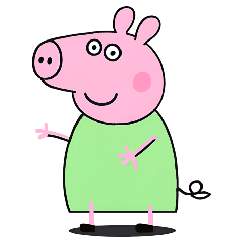 peppa pig clipart