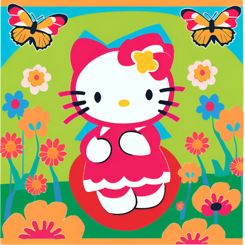hello kitty svg free download