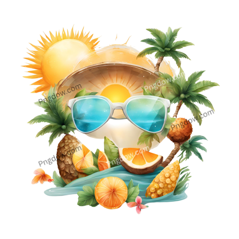 summer png transparent for free