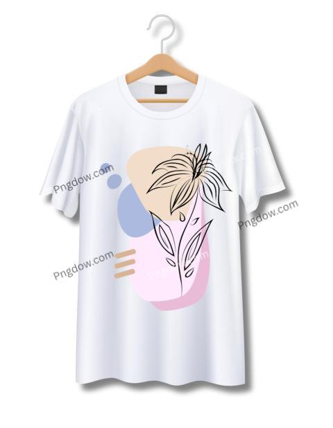 t shirt print flower